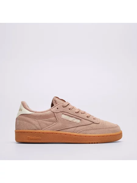 Sneakersy Reebok Club C 85 brązowe