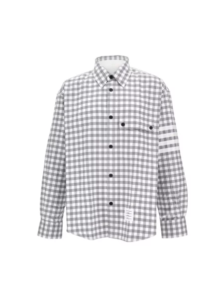 Koszula Thom Browne szara