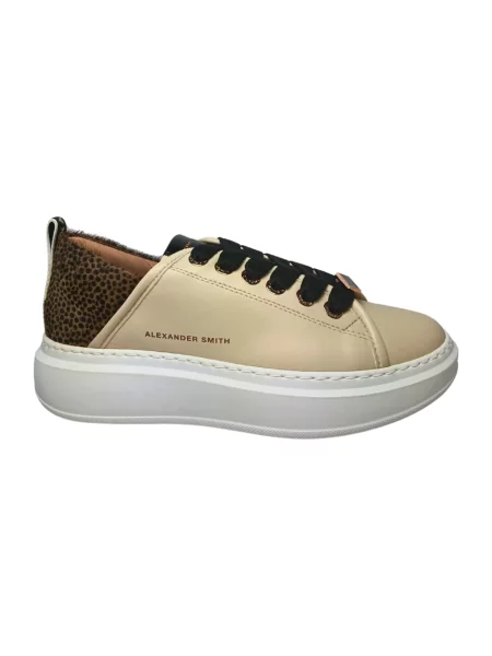 Sneakersy Alexander Smith beżowe