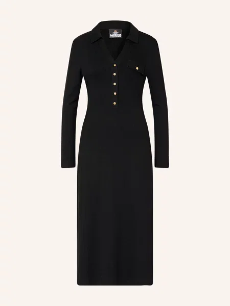 Barbour International Jerseyové Šaty Ramona černá