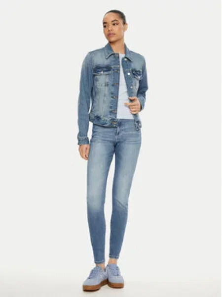Tommy Jeans Jeansy Sylvia Skinny Fit modrá