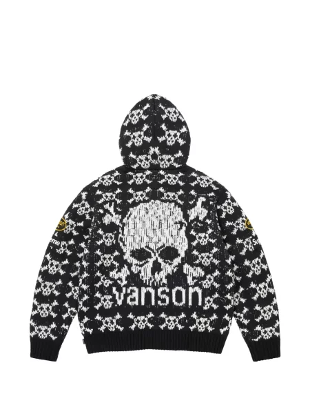 Hoodie Supreme μαύρο