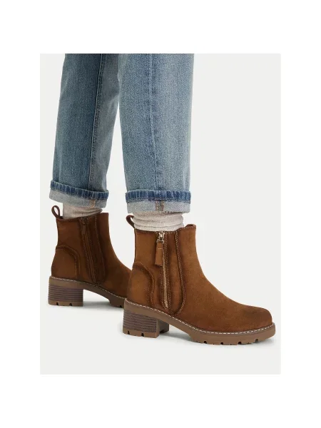 Botine JENNY maro