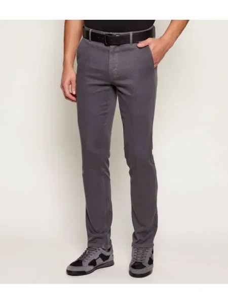 BOSS ORANGE Pantaloni chino gri
