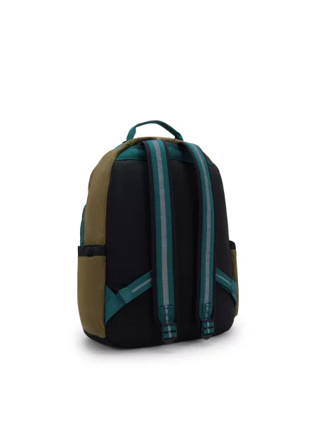 KIPLING Rucsac Seoul oliv / verde jad negru