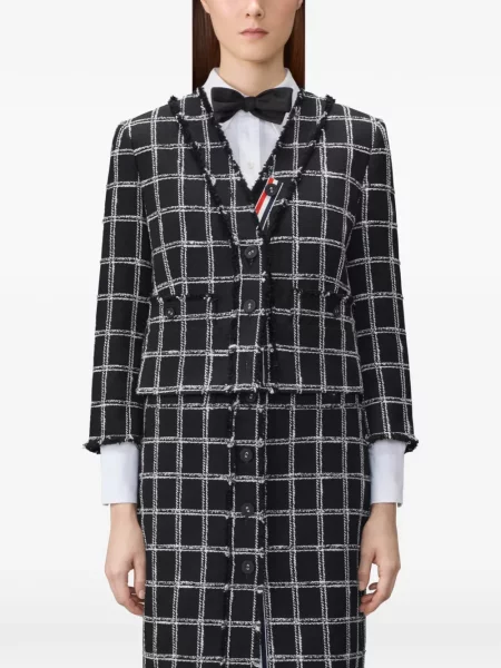 Sacou Thom Browne negru