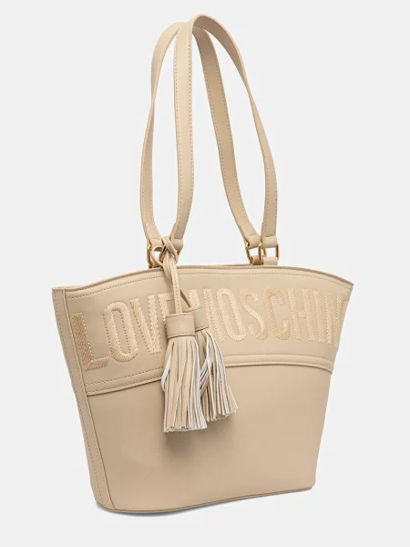 Torebka LOVE MOSCHINO beżowa
