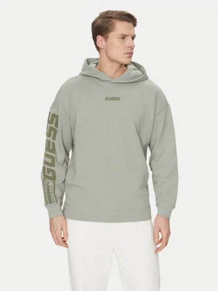 Μπλούζα Guess πράσινο
