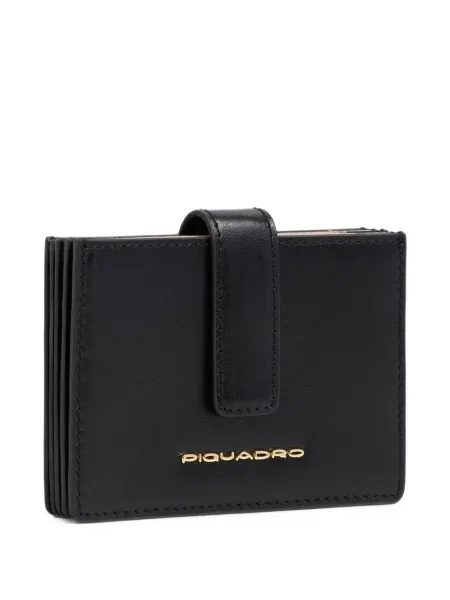 Portofel Piquadro cu autograf negru
