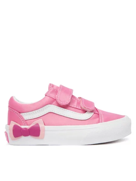 VANS Niske tenisice Old Skool roza / bijela ružičasta