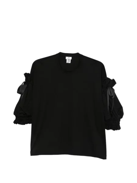 Tricou Noir Kei Ninomiya cu funde negru