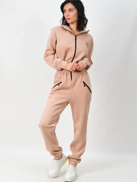 Leinle Комбінезон бежевий