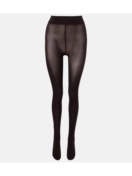 Dresuri Wolford de catifea maro