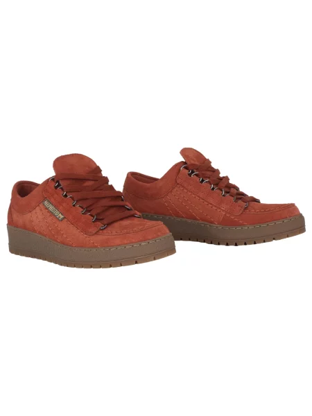 Sneakersy Mephisto zamszowe czerwone