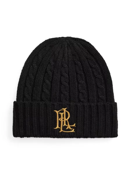 Lauren Ralph Lauren Căciulă galben miere negru