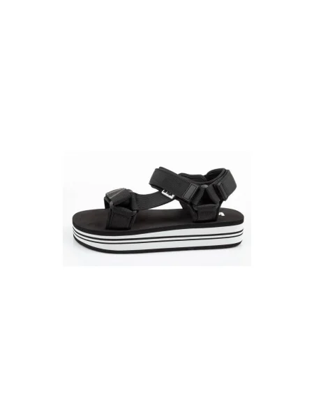 Dámske sandále Lee Cooper black / white čierna