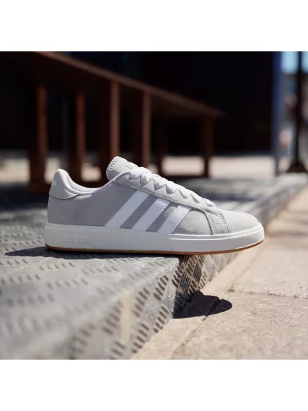 Sneakersy ADIDAS Grand Court Base białe
