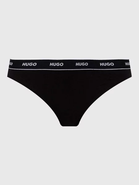 Stringi z dodatkiem streczu w zestawie 3 szt. Hugo czerwone