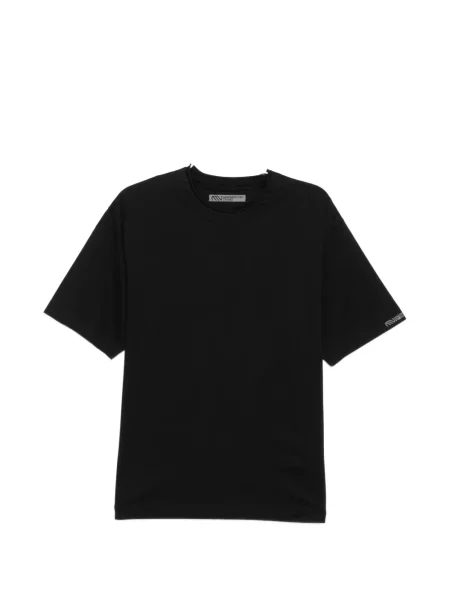 Tricou Massimo Osti Studio cu decolteu în U negru