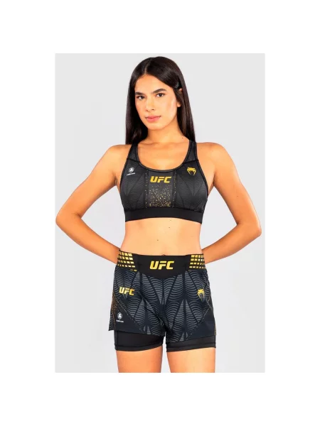 Biustonosz Venum UFC Zenith Fight Night czarno-złoty XS czarny