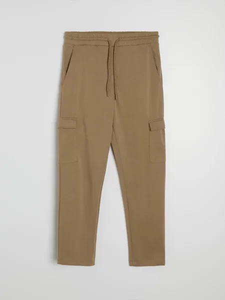 Брюки карго Sinsay бежевые