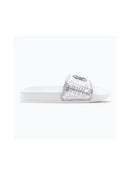 Шльопанці U.S.Polo Assn сріблясті