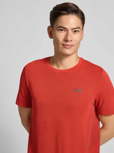 T-shirt z nadrukiem z logo Under Armour czarna