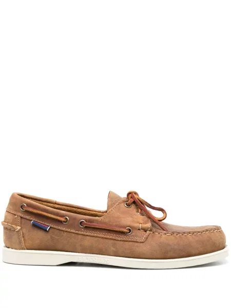 Кожени ниски обувки Sebago кафяво