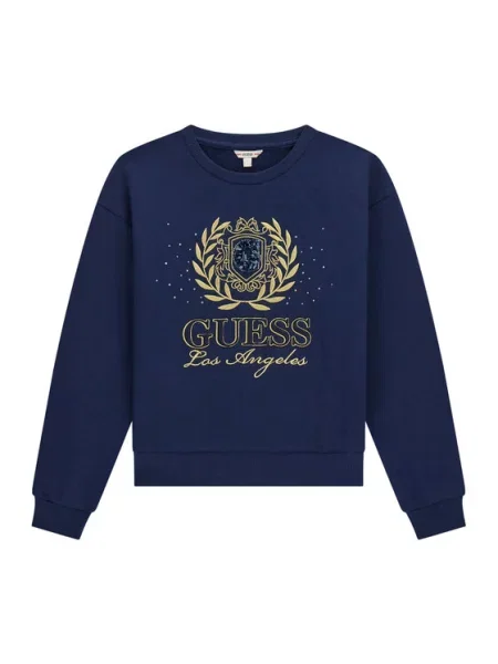 Guess Μπλούζα Σκούρο μπλε