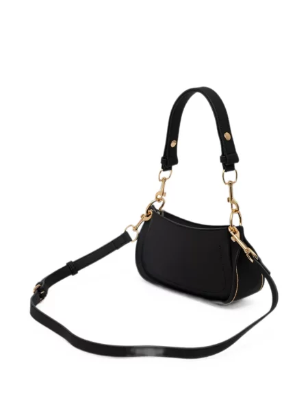 Шопинг чанта Love Moschino с автограф черно
