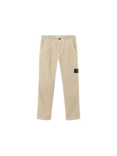 Spodnie Stone Island z kamieniami beżowe