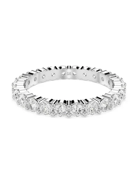 Swarovski Inele / transparent argintiu