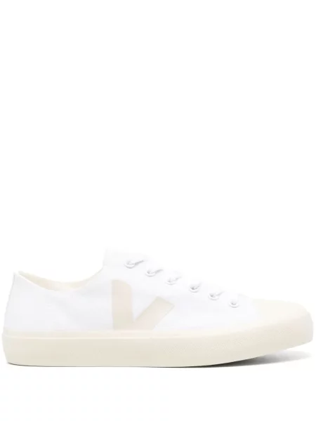 Sneakerși Veja Wata din canvas alb