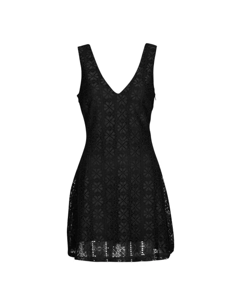 Mini obleka Desigual črna