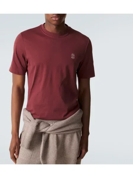 Tricou Brunello Cucinelli din jerseu