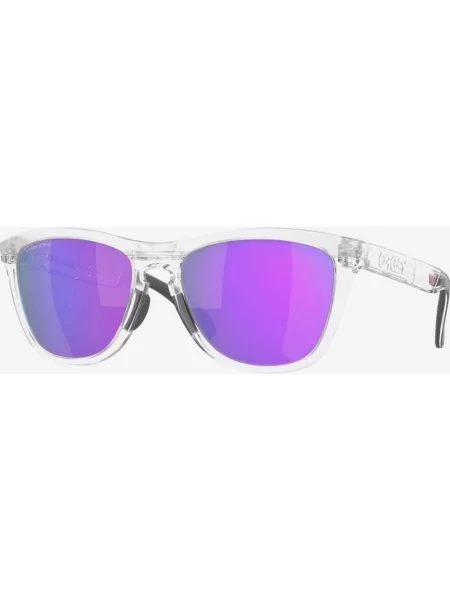 Okulary Oakley Frogskins Range Matte Clear soczewki Prizm Violet białe