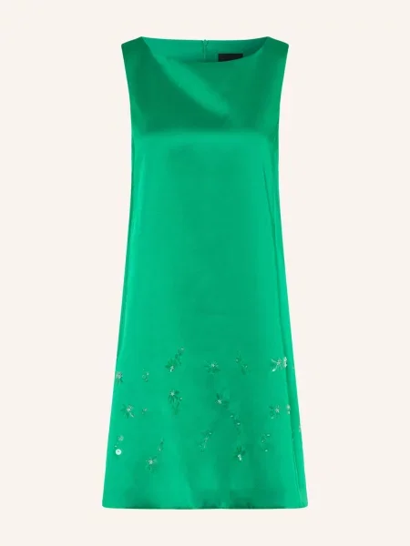 Marc Cain Šaty S Flitry A Ozdobnými Kamínky pepper green zelené