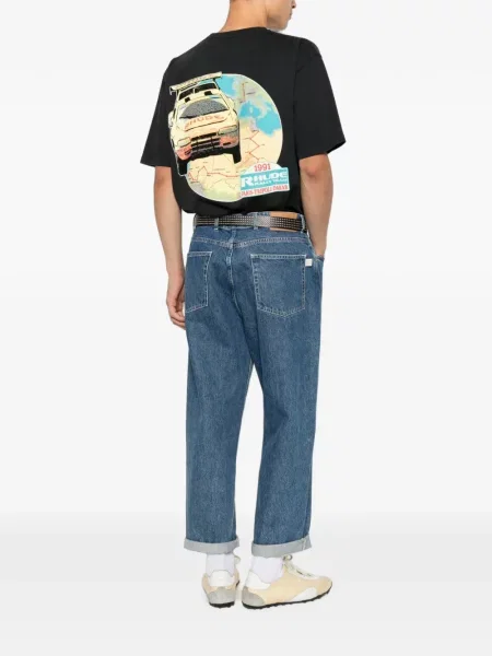 Tricou Rhude cu imagine negru