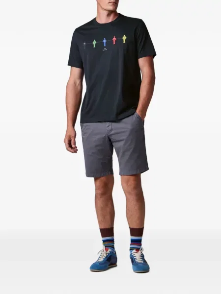 Tricou Ps Paul Smith cu imagine albastru