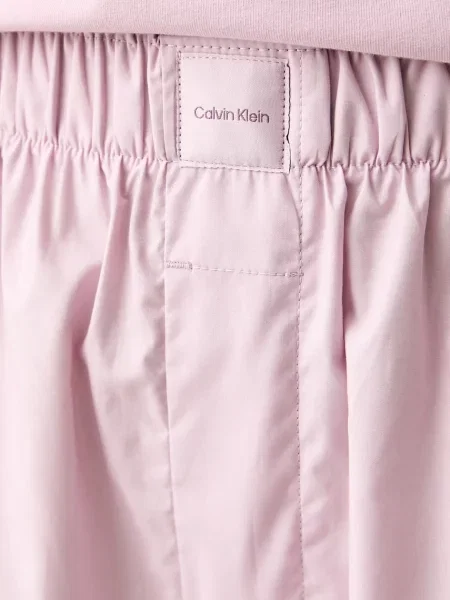 Calvin Klein Underwear kétrészes pizsama női pamuttal rózsaszín