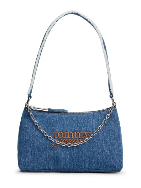 Tommy Jeans Torbica Tjw Cool Denim Shoulder Bag plava