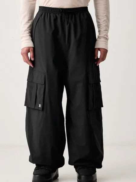 Hurley pantaloni de schi pentru bărbați negru