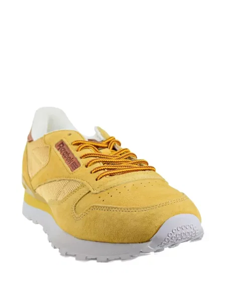 Кожени класически маратонки Reebok Classic Leather жълто