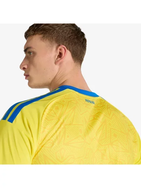 Tricou Adidas Performance din jerseu galben