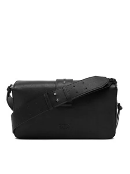 PINKO Kézitáska Love One Slouchy Zip Classic V' fekete