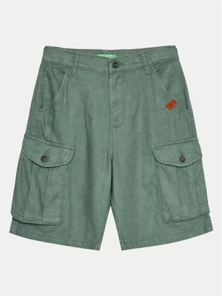Pantaloni scurți copii United Colors Of Benetton verde