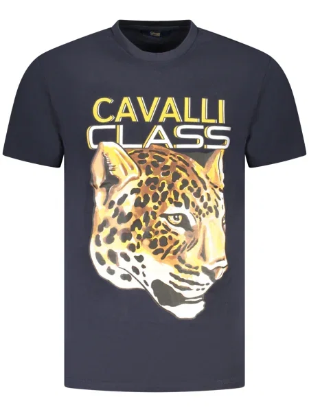 Tricou Cavalli Class scurt albastru