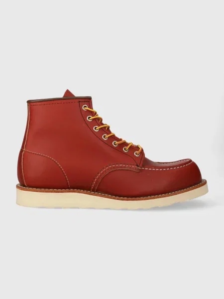Шкіряні черевики Red Wing Classic Moc червоний