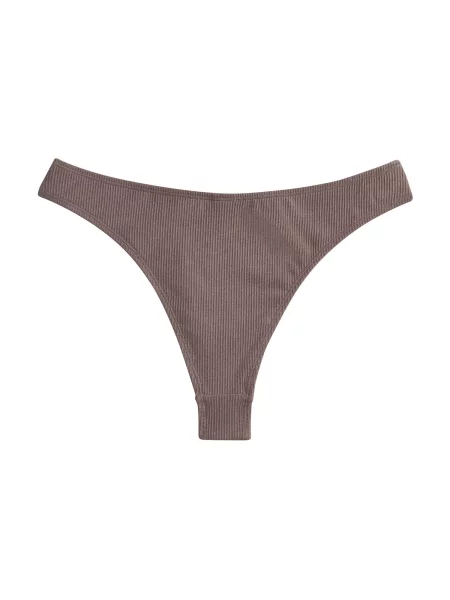 The Set Bikini hlačke umbra / rosé / temno rdeča bela