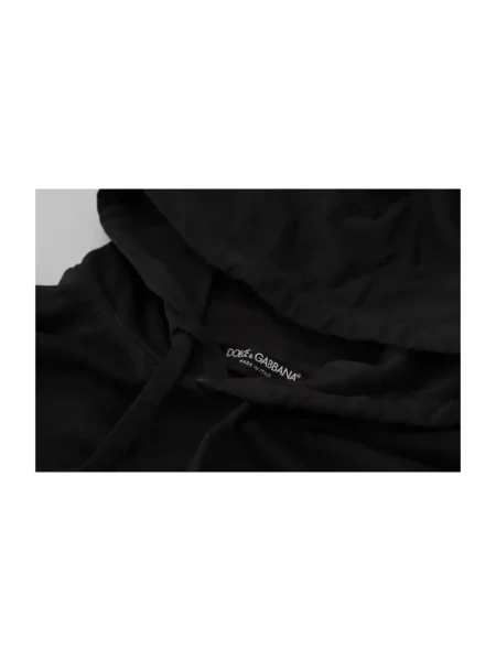 Bluza z kapturem Dolce And Gabbana czarna